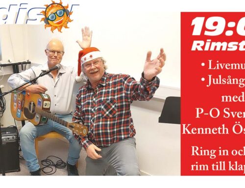 Rimstugan idag kl 19:00